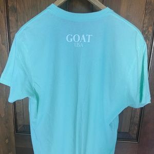 Sea Foam Green Goat USA T Shirt